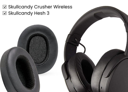 Oorkussens Met Hoofdband Set Geschikt Voor Skullcandy Crusher Wireless, Hesh 3 - Zwart