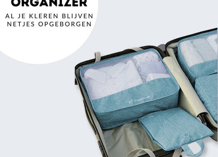 Packing Cubes Set 7-Delig - Blauw