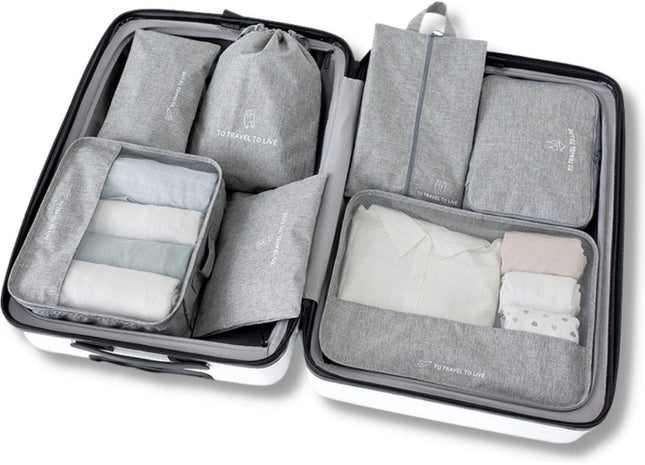 Packing Cubes Set 7-Delig - Grijs