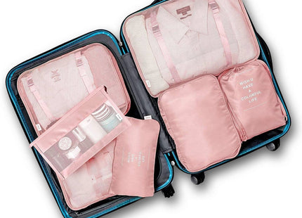 Packing Cubes Set 8-Delig - Roze