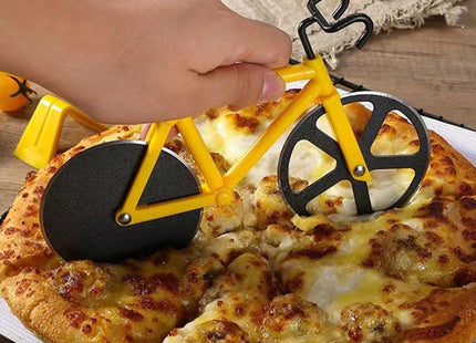 Pizzasnijder Fiets - Geel