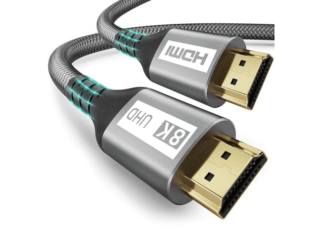 Somstyle HDMI 2.1 Kabel - 8K Ultra High Speed - 4K 120Hz - ARC - HDR