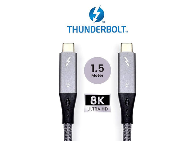 Thunderbolt 3 Kabel 1 Meter - USB-C naar USB-C