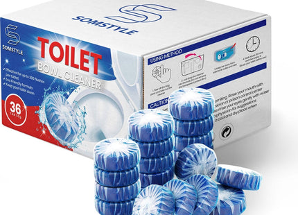 Toiletblokjes Inbouwreservoir Voordeelverpakking – 54 Stuks WC Blokjes – Blauw