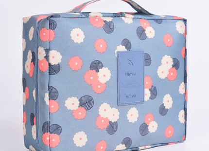 Toilettas Travel Organizer - Blue Flowers