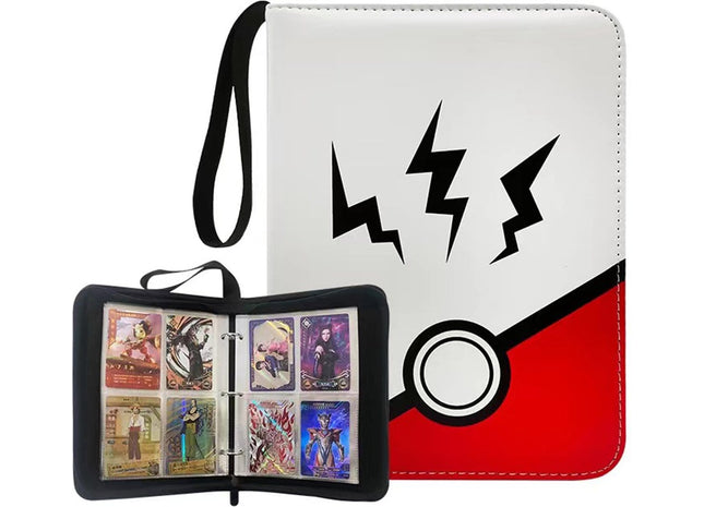 Verzamelmap Geschikt Voor Pokémon - Map Voor 400 Kaarten - Pokéballprint