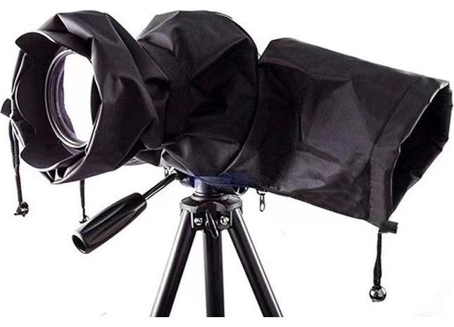 Waterdichte Luxe Regenhoes Geschikt Voor Spiegelreflexcamera's - Zwart